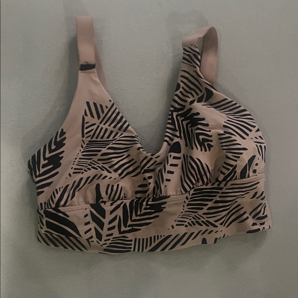 2 Aerie Sports Bra (s) TAN BLACK & BLACK